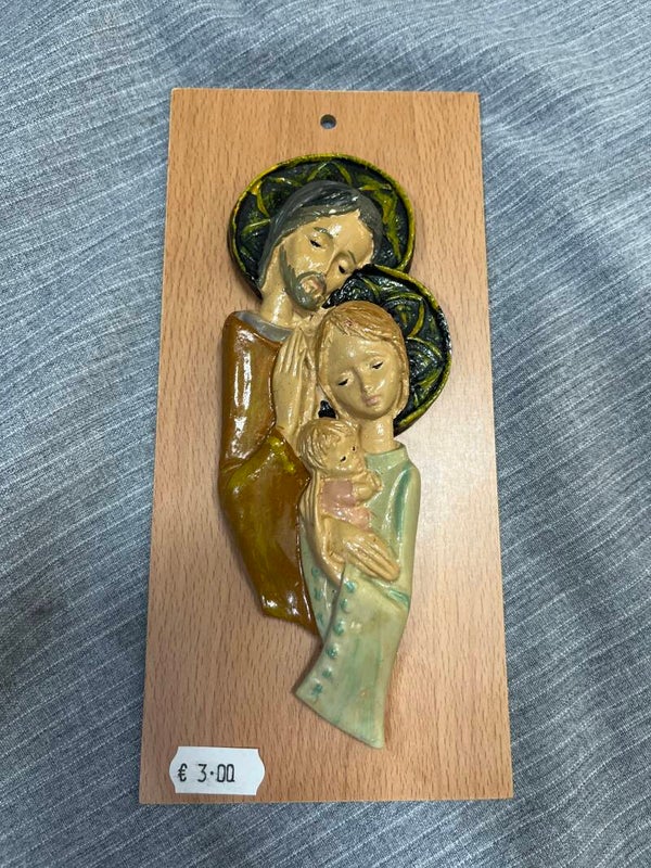Sagra Famiglia Wall Plaque - Religious