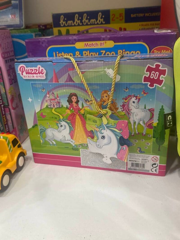 Unicorn Puzzle set - games*