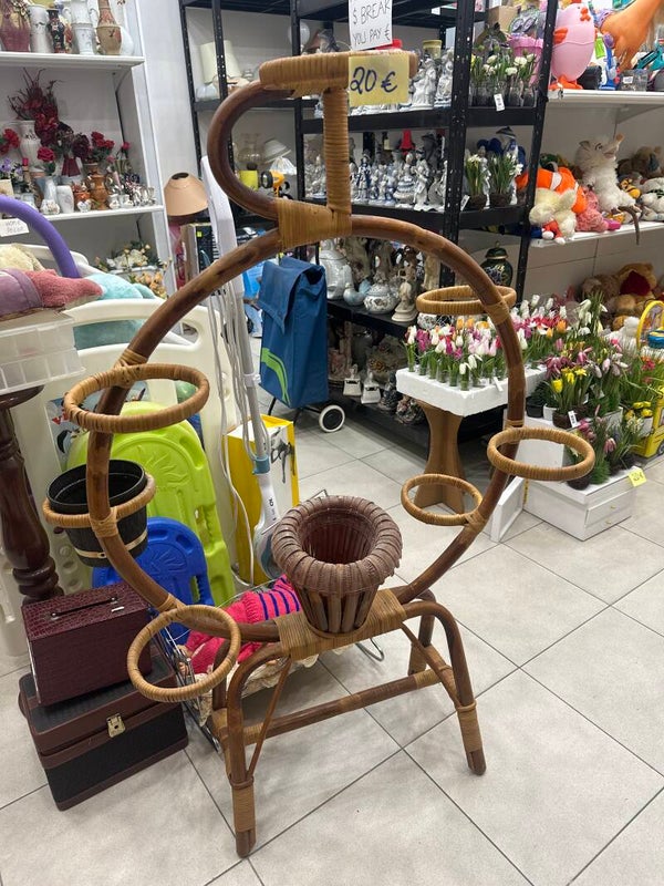 Bamboo Planter Holder-Decor*