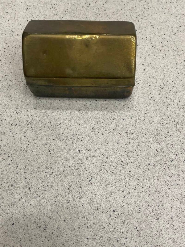 Vintage pocket box-brass***