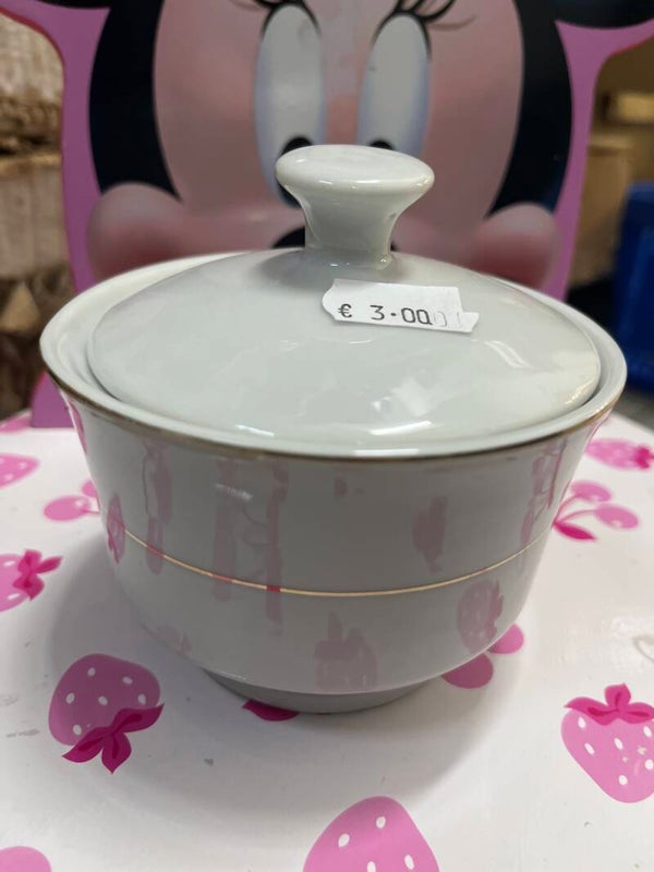 Ceramic Sugar Bowl-Supplies***