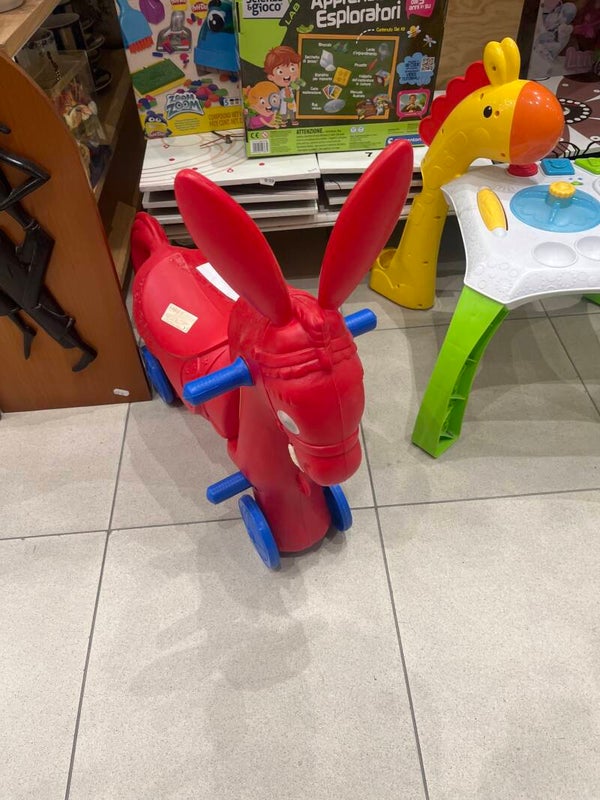 Rideable Plastic Donkey - Toys