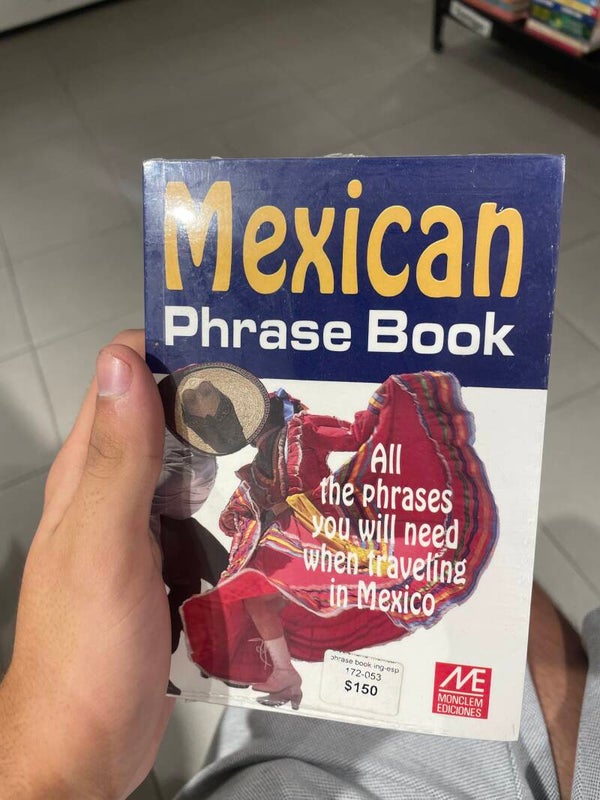 Mexican Phrase Books - Books