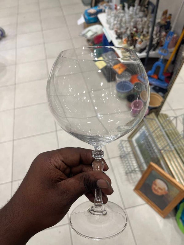 Crystal Balloon Wine Glass - Glasses