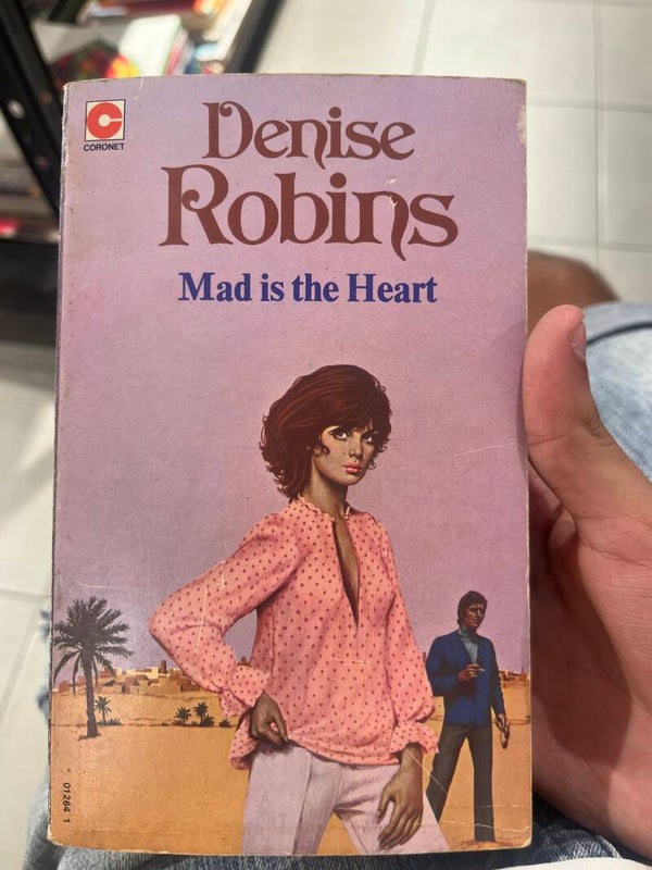 Mad Is The Heart Romance - Books