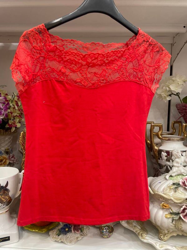 Women Red Top - Size S