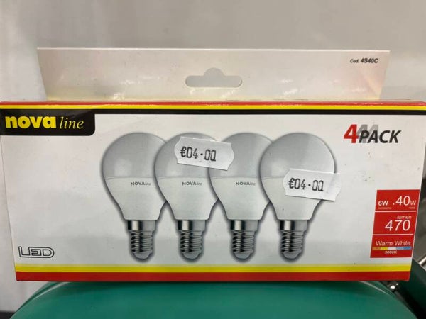 LED Bulbs - 4 Pack - Supplies**