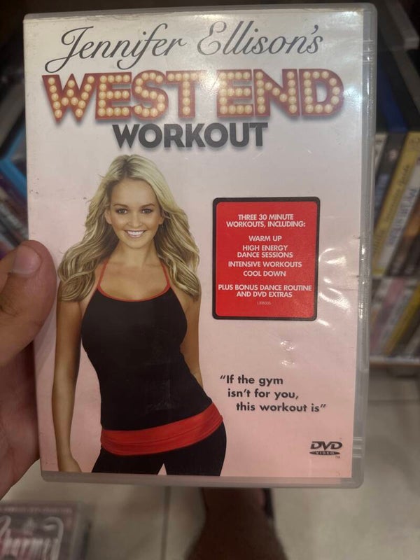 Jenniefer Ellisons West End workout - movies*