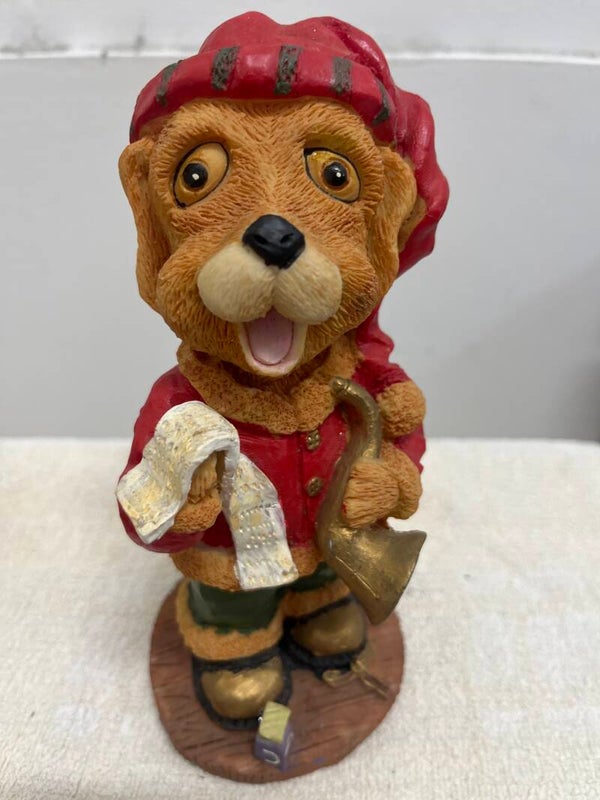 Classic Christmas Ceramic Dog - Christmas**