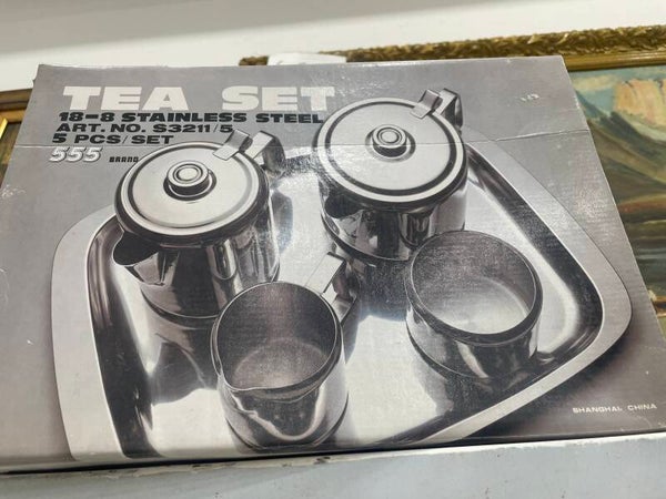 Brand new stainless tea set- Supplies