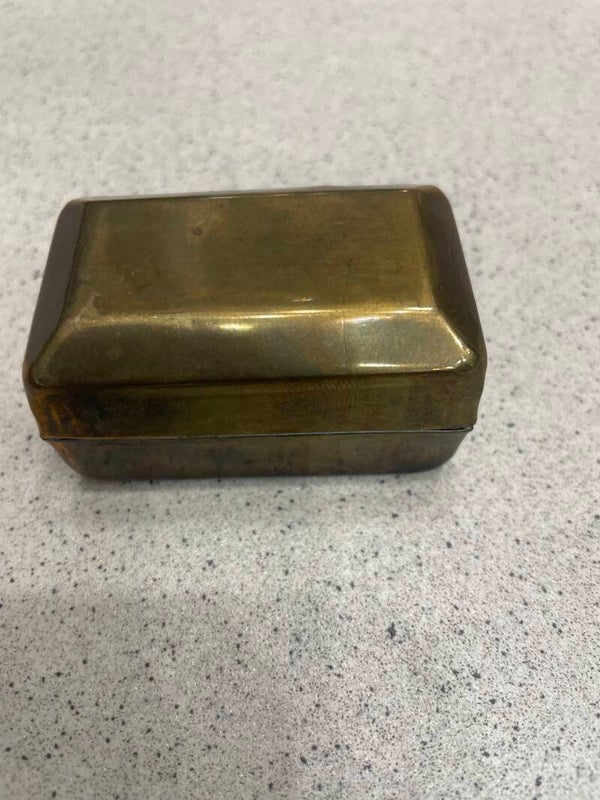 Vintage pocket box-brass***