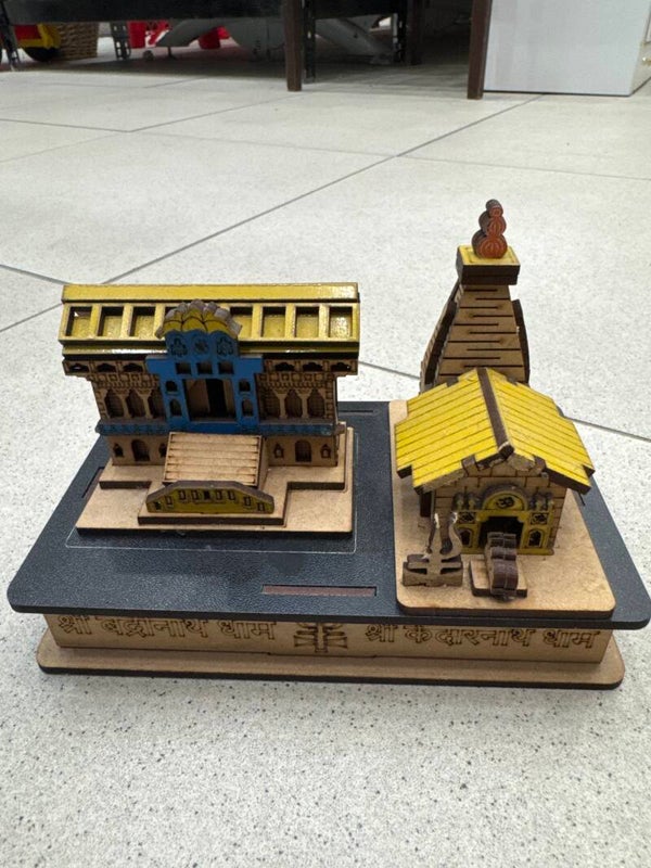 Wooden Kedarnath Dham Temple - Religious