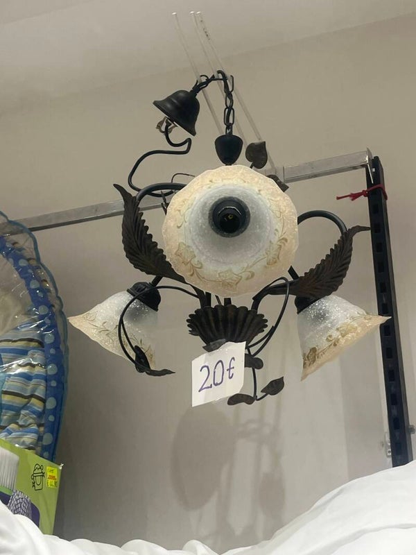 Chandiler with flowers - Decor*