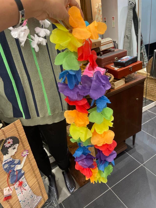 Artificial Flower Leis-Decor***