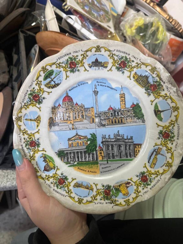 City of Rome Plate - Decor