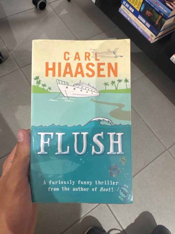 Carl Hiaasen Flush - books*