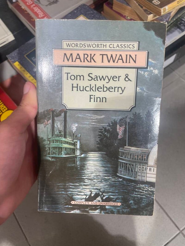 Mark Twain Tom Sawyer & Huckleberry Finn -  Books*