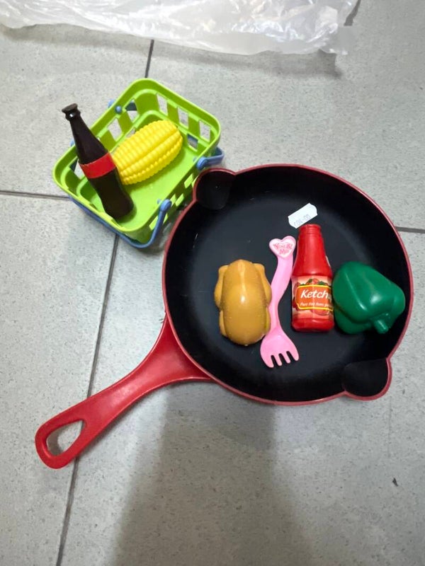 Kid Pretend Play Cooking Set - Toys