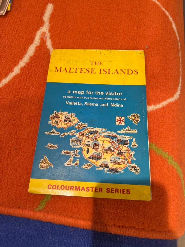 Vintage Colourmaster Series Foldout Map - Collectibles