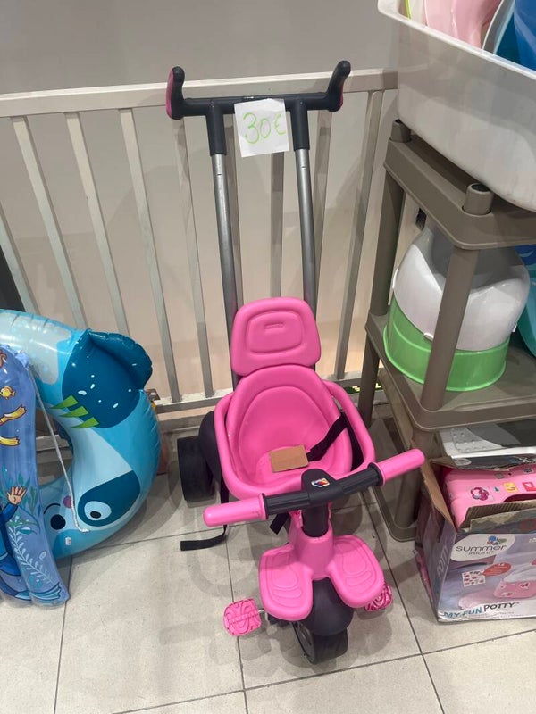pink toddler push tricycle - Babies*