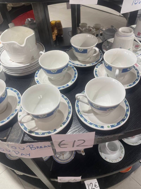 Vintage Floral Tea Set - Supplies*