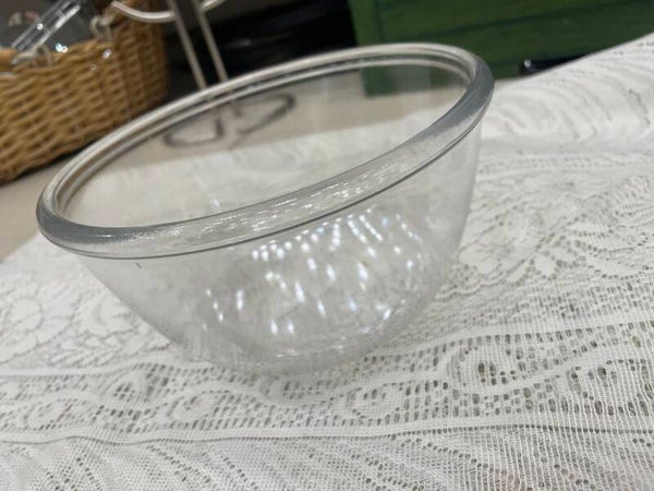 Clear glass bowl- supplies ***