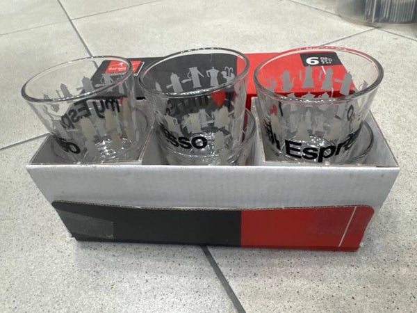 Espresso glass set- Supplies ***