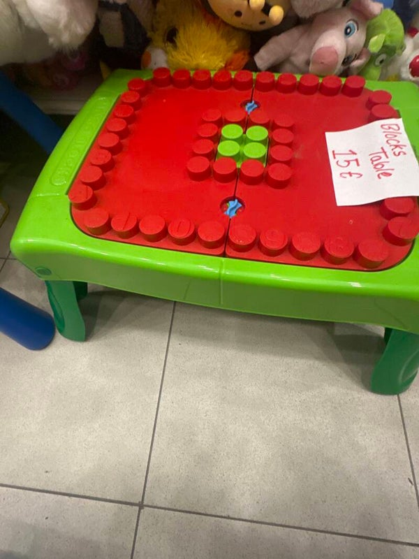 Blocks Table - Toys*