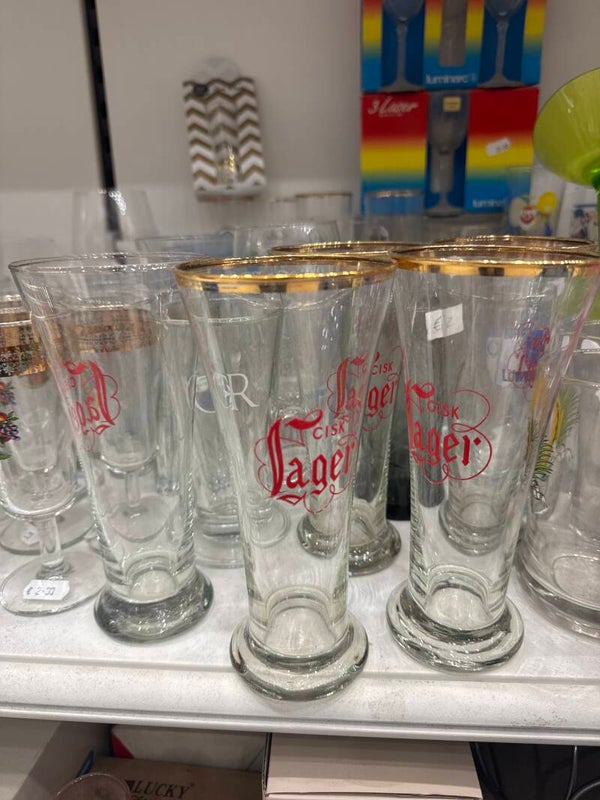 Cisk Large Glass -2€ Each -Supplies ***