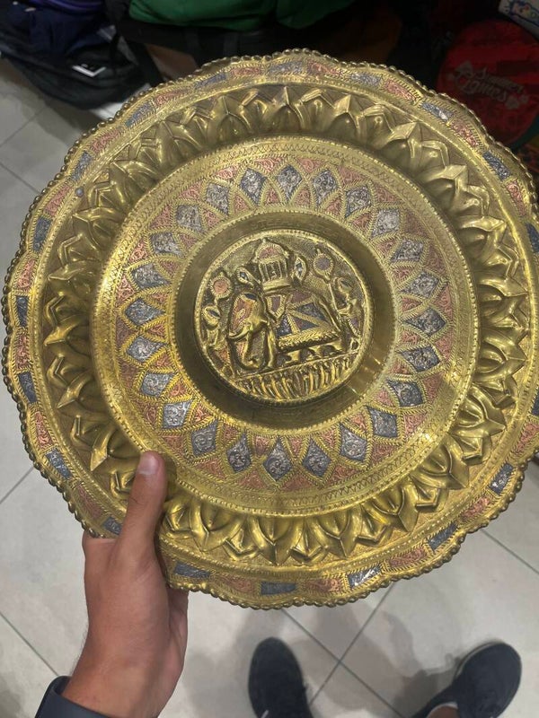 Brass decorative Plate - Brass*