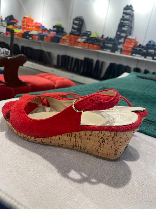 Woman Red High Heels Size-39  - Shoes**