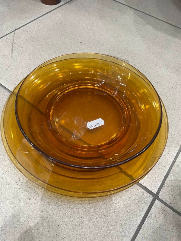 Duralex Amber Glass Plates - Supplies