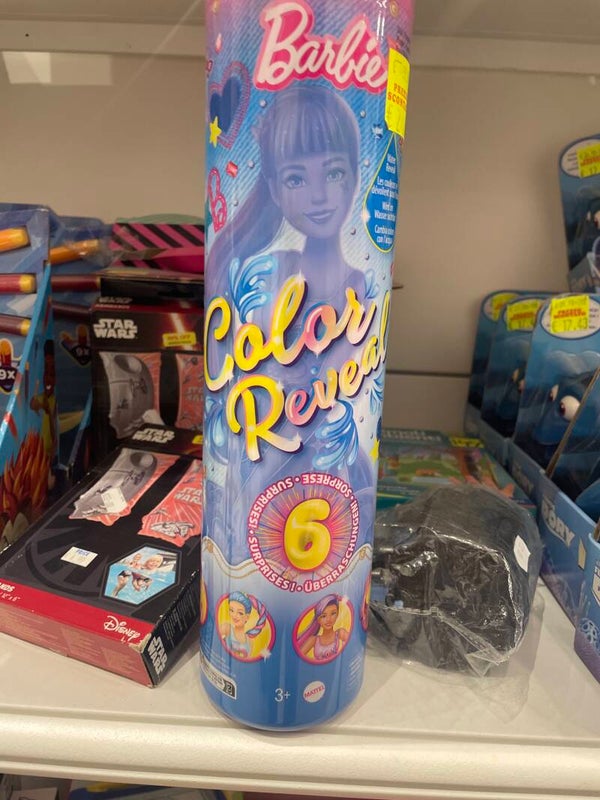 Barbie Color Reveal- Toys**