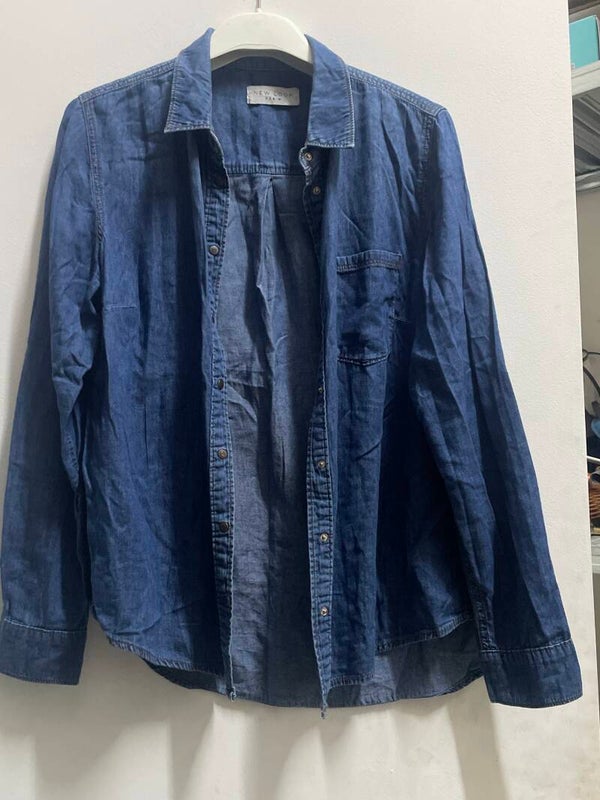 Women New Look Denim Short - Size 14