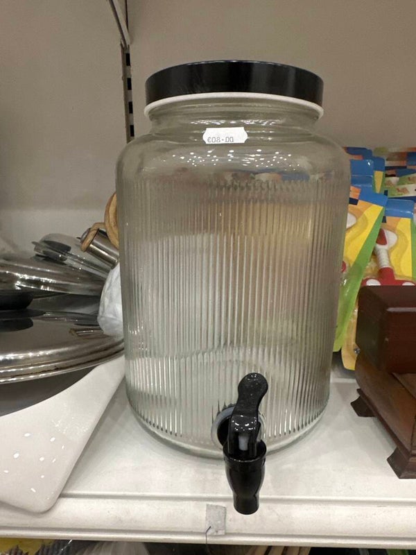 Glass Dispenser - Supplies