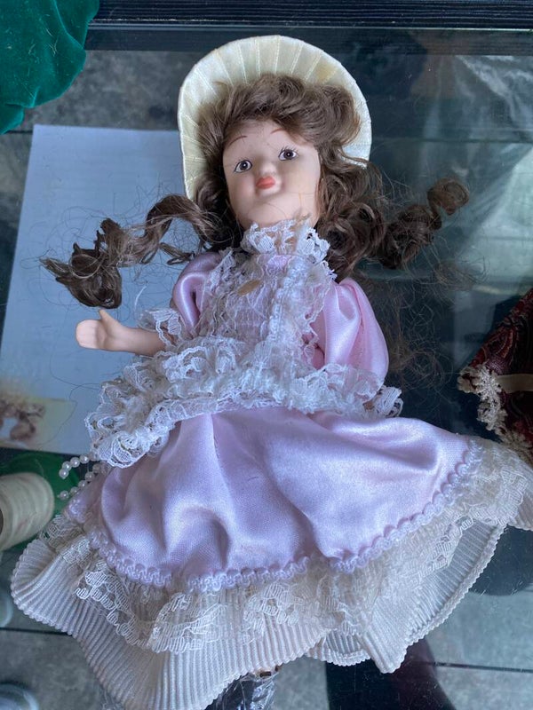 Porcelain Doll Small - Collectible