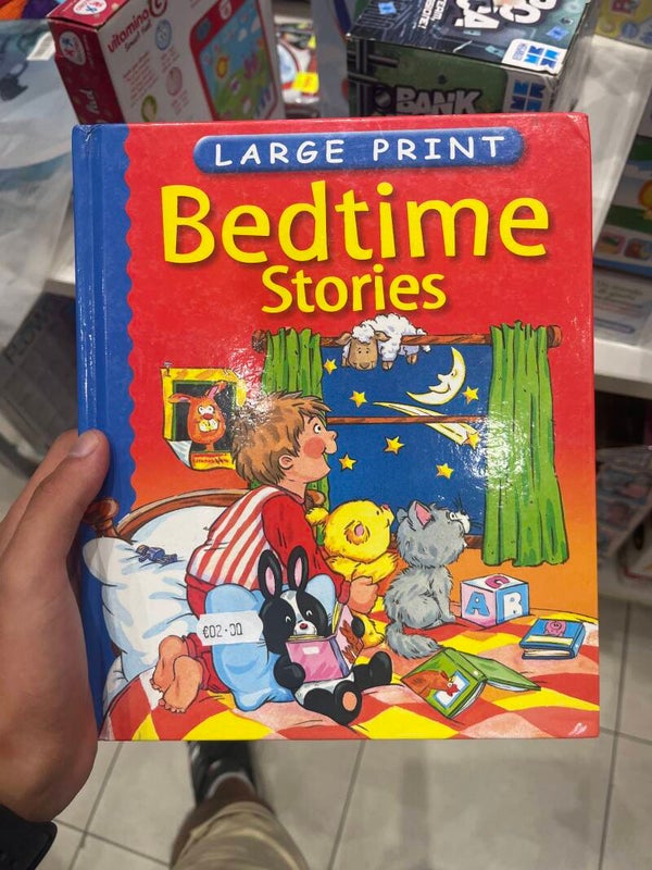 Large Print Bedtime Stories - Books