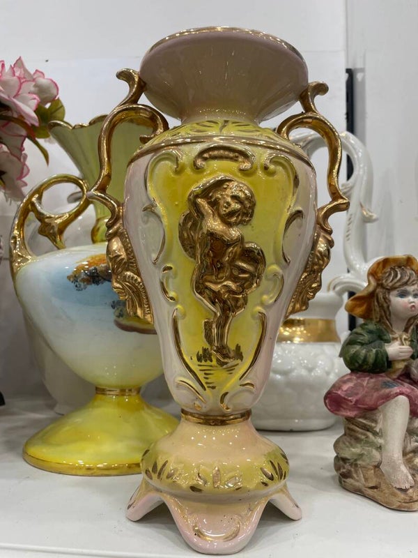 Old Porcelain Vase - Decor