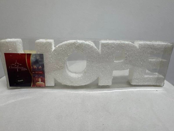 Hope Foam Decoration - Decorations**