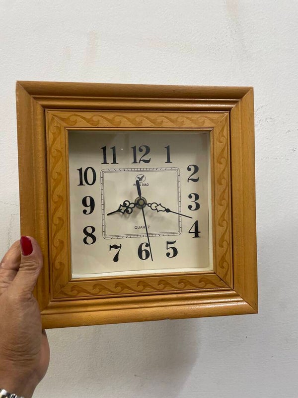 Wooden Short Distance Wall Clock - Supplies
