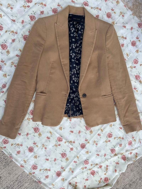 Women zara blazer small size
