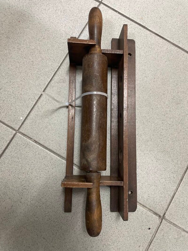 Wooden Rolling Pin + Stand - Supplies