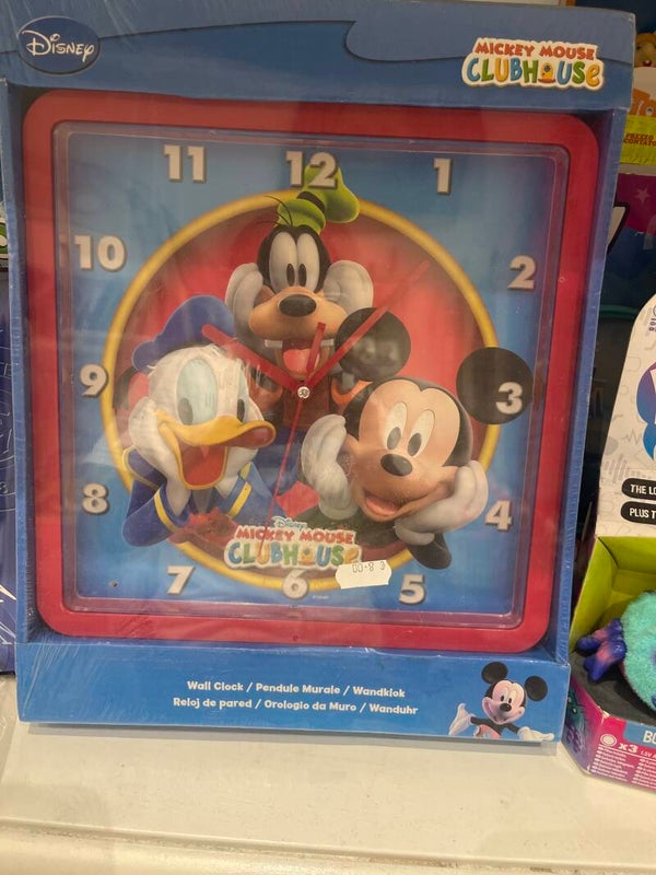 Mic mouse clock-toys***
