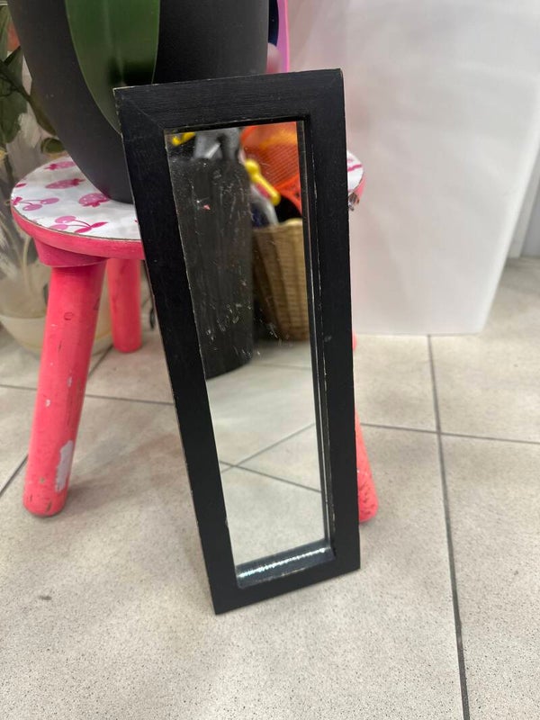 Mini wooden Mirror-Decor***