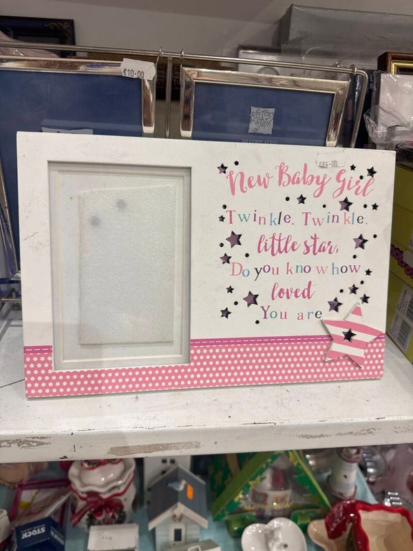 New Baby Girl Photo Frame -Frames***