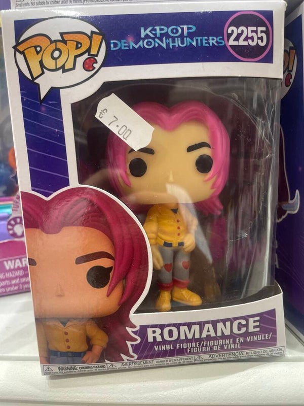 K Pop Demon Hunters Funko Pop Romance Figurine - Collectibles*