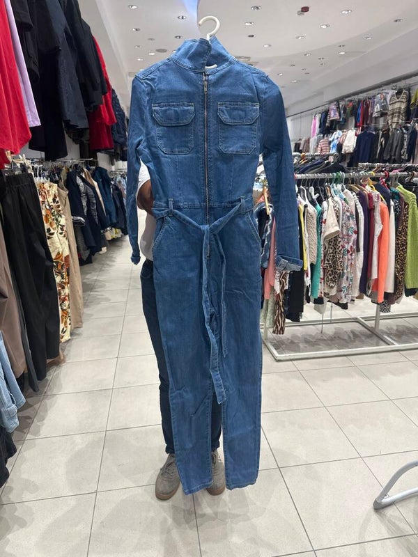 Women Jeans Jumpsuit -Size 12***