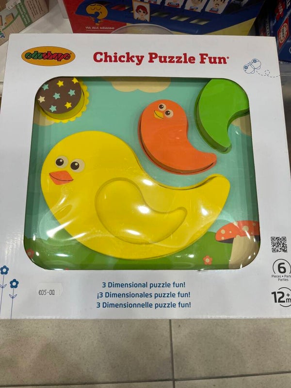 Chicky Puzzle Fun - Toys**