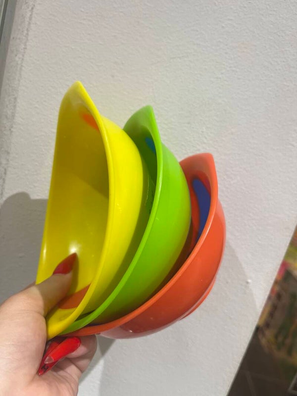 3 Colour Baby Bowl Set - Babies