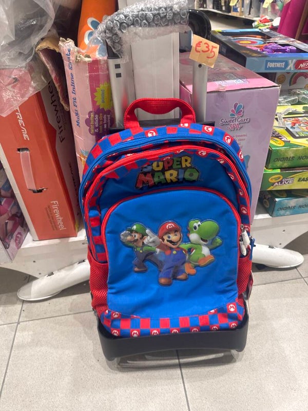 Super Mario Bag with Wheels - Bags*